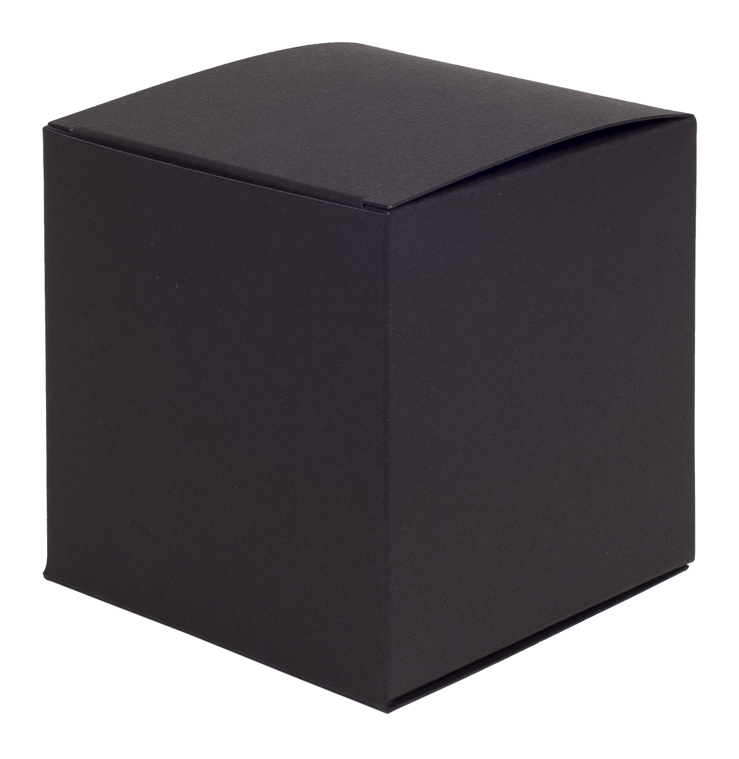 Large One-Piece Square Gift Box  Black