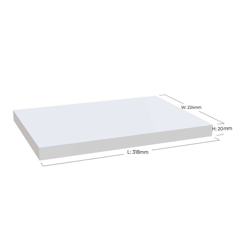 Luxury White Thin A4 Presentation Gift Box