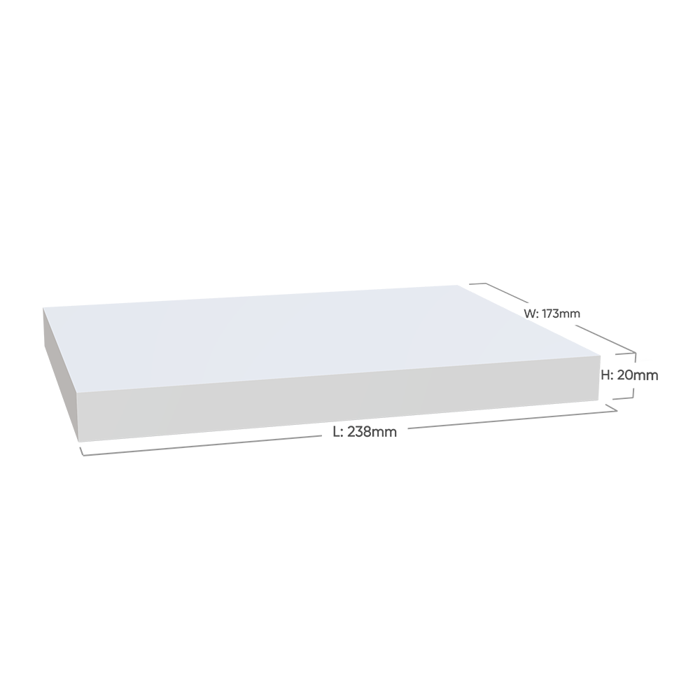 Luxury Grey Thin A5 Presentation Gift Box