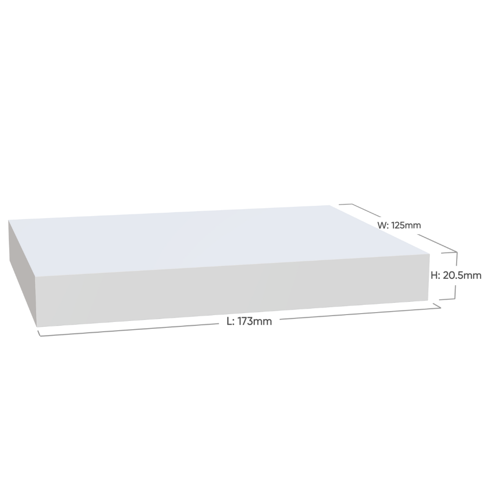 Luxury White Thin A6 Gift Box