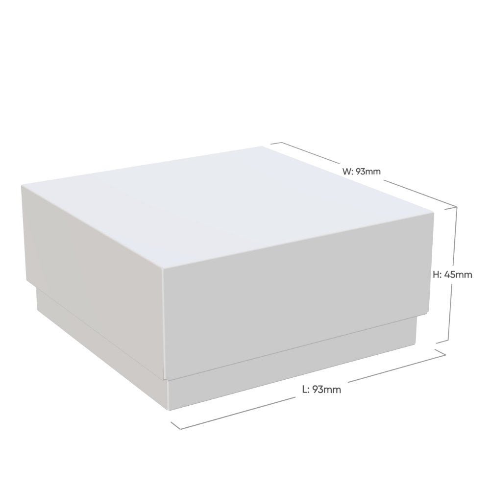 Luxury White Deep Bangle Jewellery Gift Box