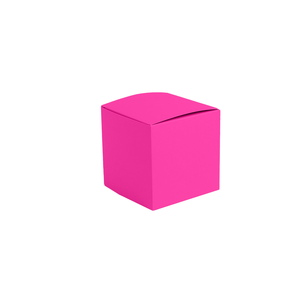 Magenta Pink Flat Pack Gift Box