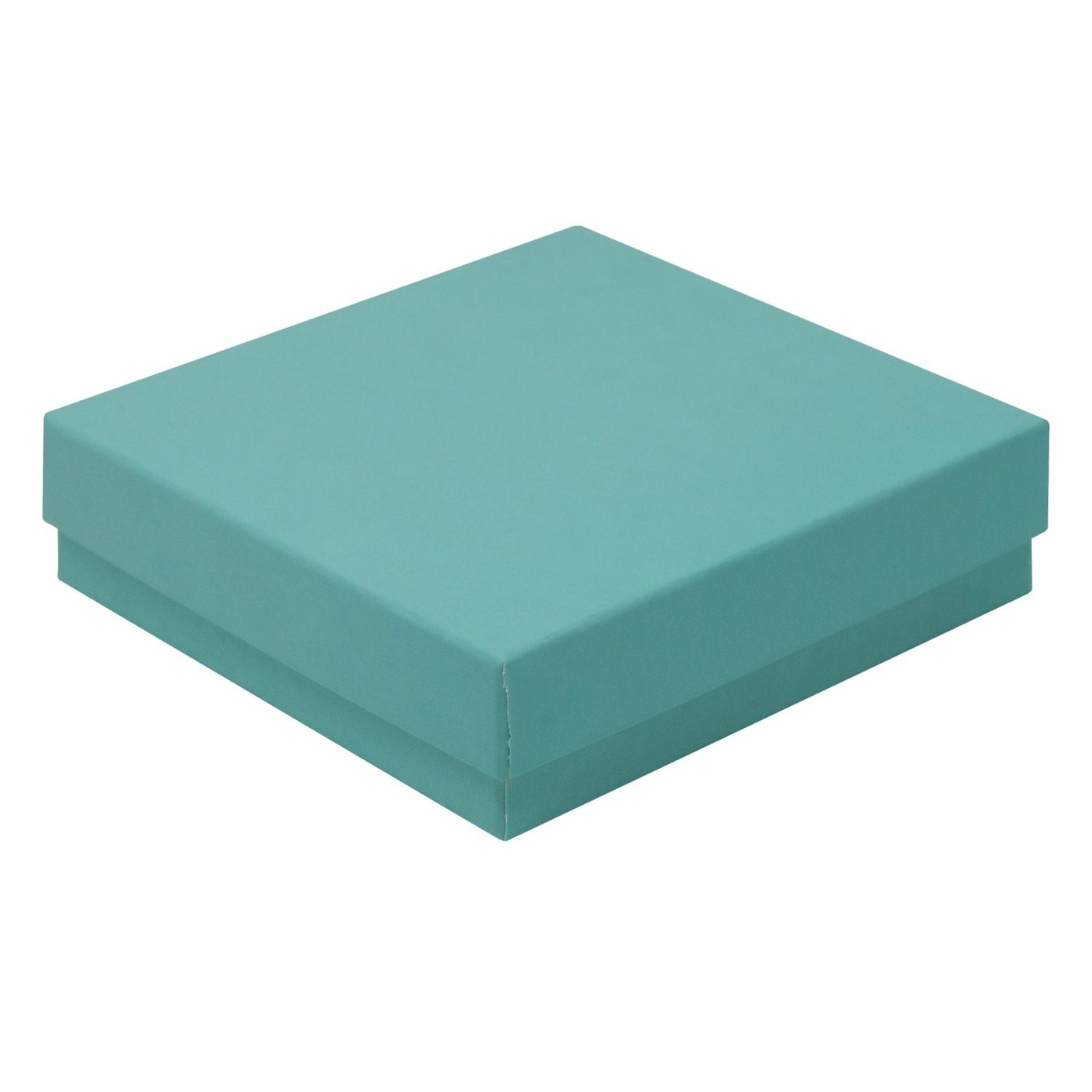 Kraft Recycled Gift Box | Square Jewellery Box  Blue