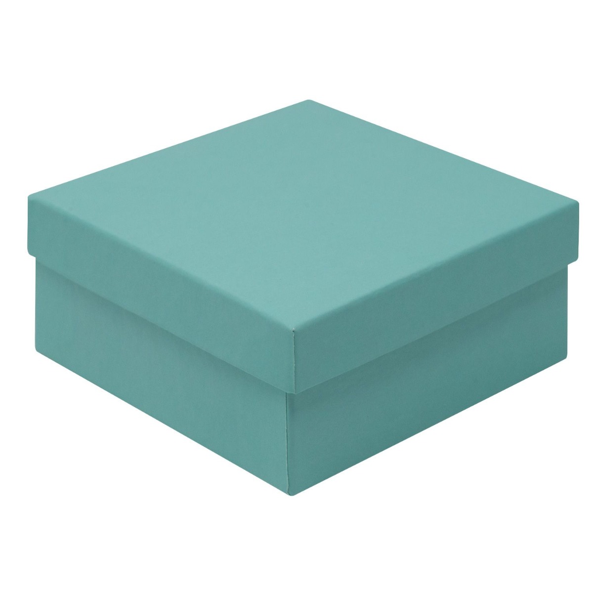 Kraft Recycled Gift Box | Deeper Square Jewellery Box  Blue