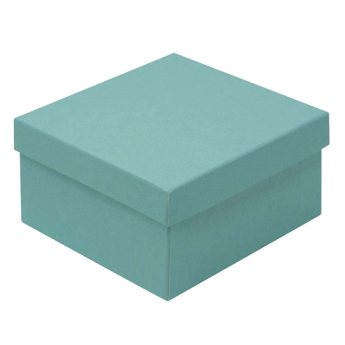 Kraft Recycled Gift Box | Deeper Square Jewellery Box  Blue