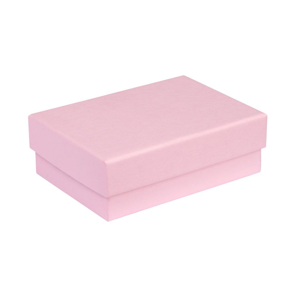 Small / Medium Kraft Recycled Jewellery Box  Pink