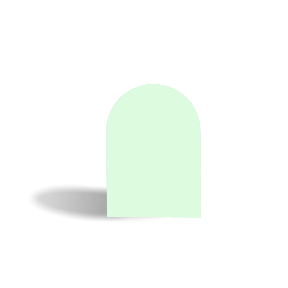 Spearmint Green Plain A6 Arch Note Card