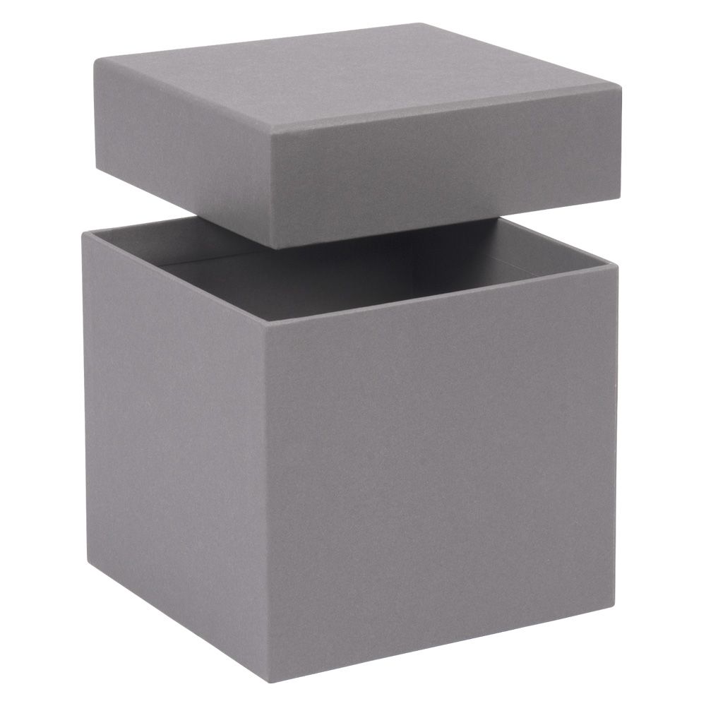 Luxury Grey Cube Gift Box
