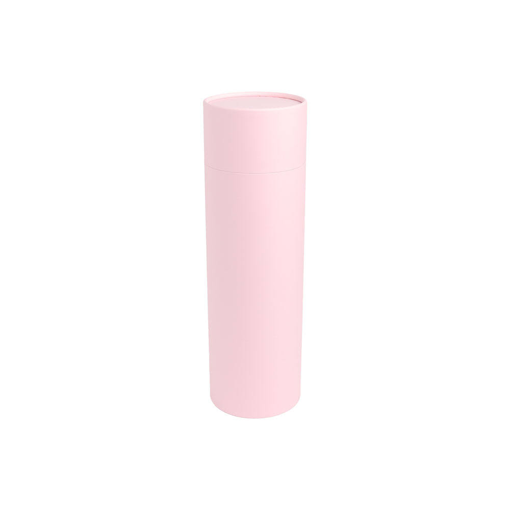 Tall Light Pink Tube Box