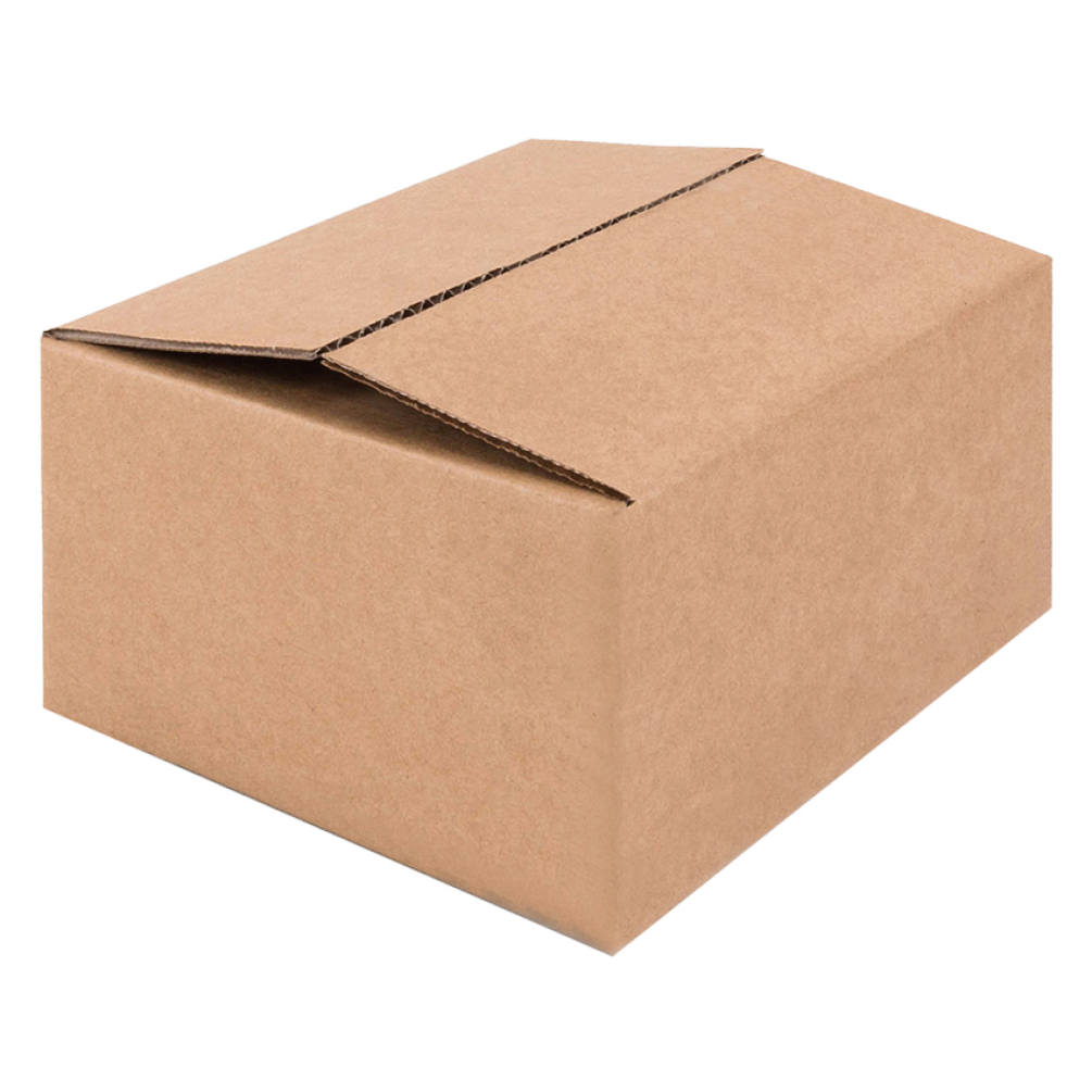 Kraft Brown Postal Box For Mailing Medium Snap Shut Box
