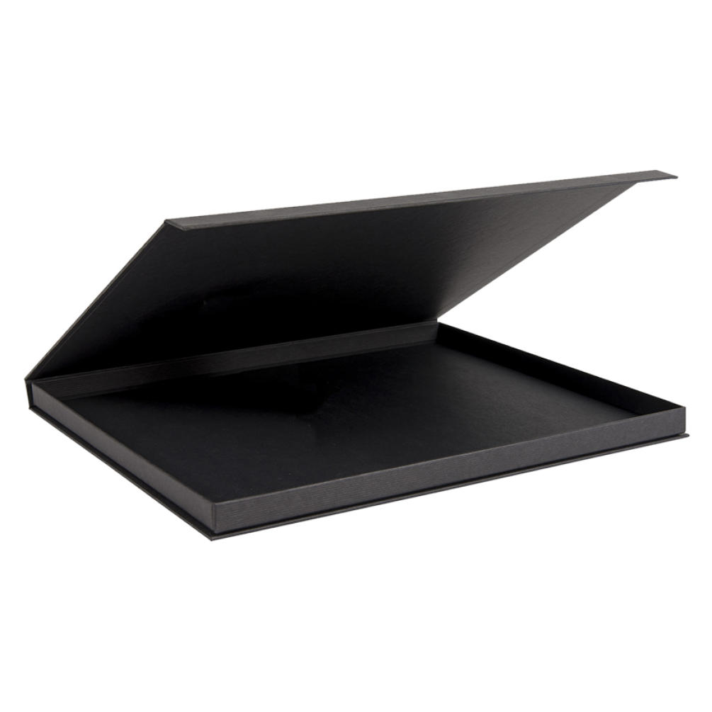 Luxury Ribbed Black Photo Presentation Box