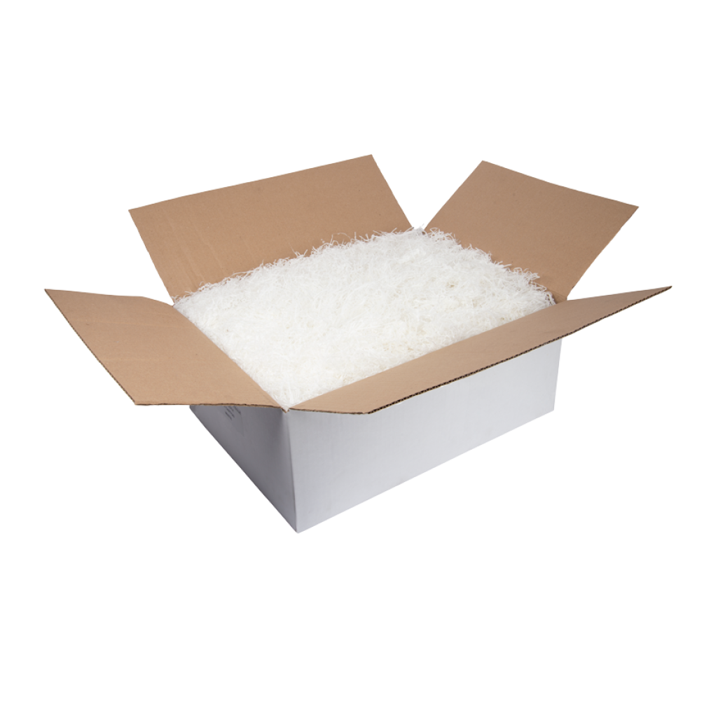 Shredded White Tissue Paper - 4 kg box
