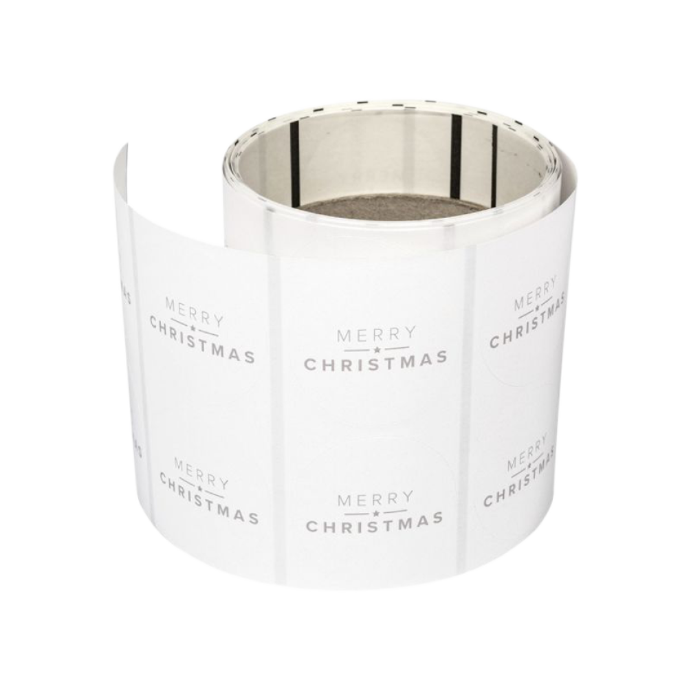 Custom Matt White Round Stickers - 30mm